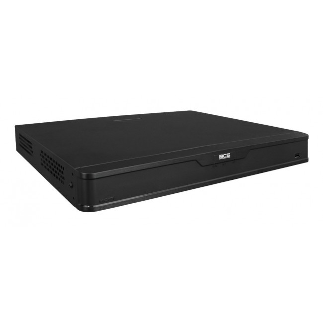 BCS BCS-P-NVR3202-4KE(3) network video recorder 1U Black