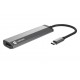 NATEC Fowler Slim Wired USB 3.2 Gen 1 (3.1 Gen 1) Type-C Black, Chrome