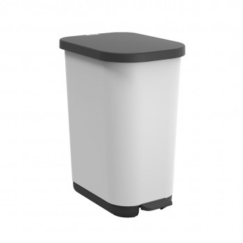 ROTHO Ribo White - pedal bin 35l