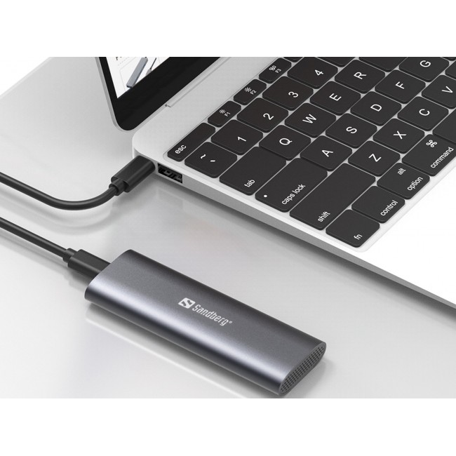 Sandberg USB 3.2 Case for M.2+NVMe SSD Sandberg USB 3.2 Case for M.2+NVMe SSD