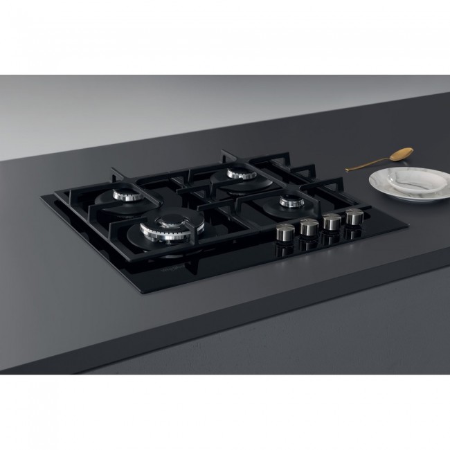 Whirlpool AKTL 629/NB1 hob Black Built-in 59 cm Gas 4 zone(s) Whirlpool AKTL 629/NB1 hob Black Built-in 59 cm Gas 4 zone(s)