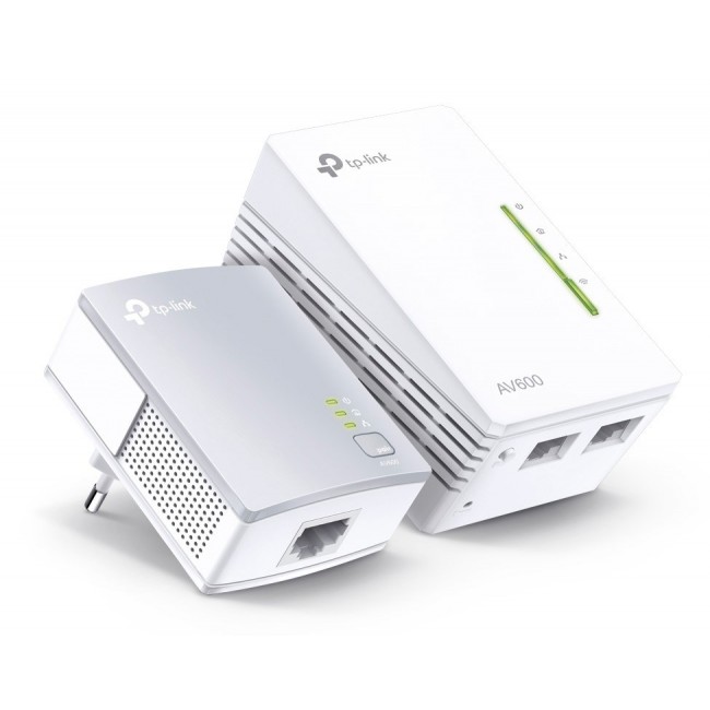 TP-Link AV600 600 Mbit/s Ethernet LAN Wi-Fi White 1 pc(s) TP-Link AV600 600 Mbit/s Ethernet LAN Wi-Fi White 1 pc(s)