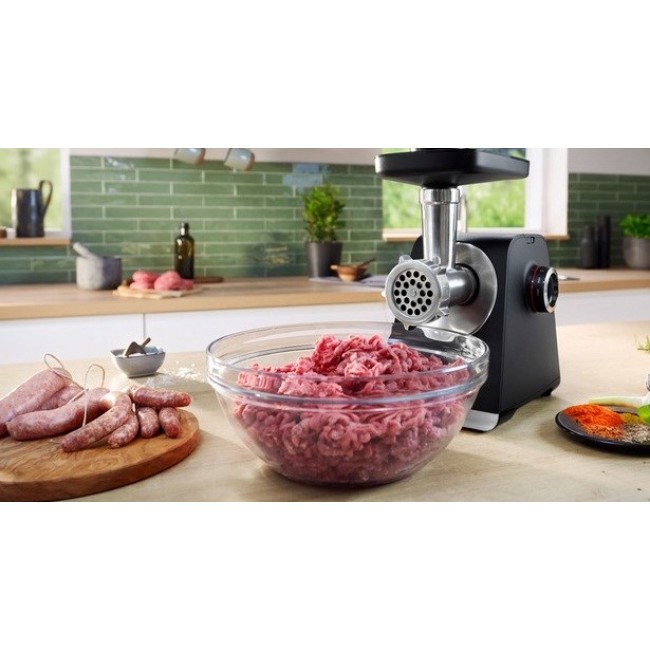 Bosch MFW S660B mincer Black, Silver Bosch MFW S660B mincer Black, Silver