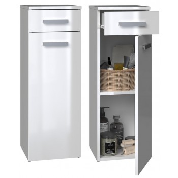 Topeshop NEL V DS BIEL PO bathroom storage cabinet White