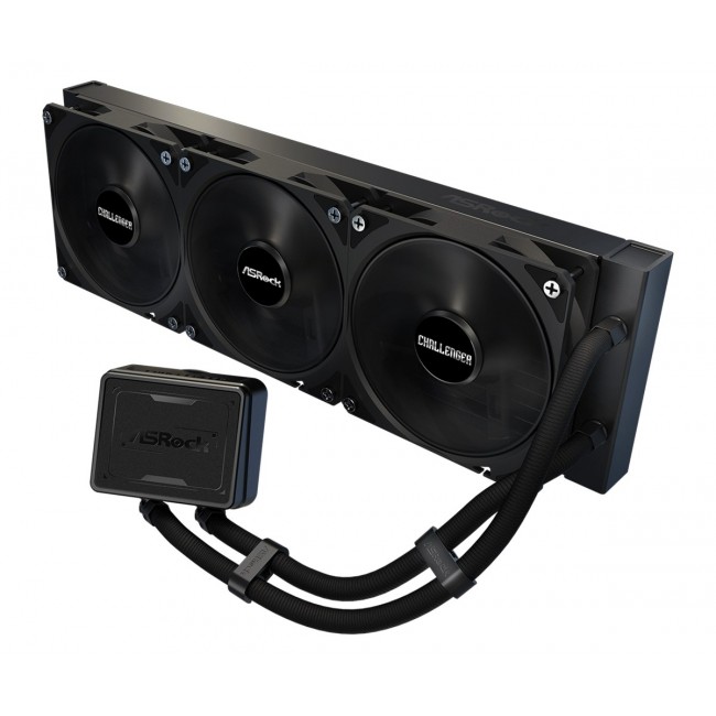 Asrock Challenger Pure 360 Processor Liquid cooling kit 12 cm Black