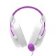 Havit H2002d - gaming headphones, white and purple