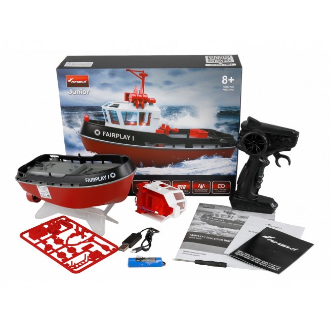 Amewi Fairplay I Radio-Controlled (RC) model Boat Electric engine 1:72