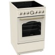 Gorenje GECS5B70CLI Freestanding cooker Electric Ceramic hob Beige