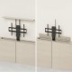 Maclean electric ceiling/floor mount, extendable, 43''-88'', VESA 600x400, max 60kg, 100-240V AC,50/60Hz