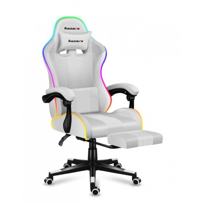 Huzaro FORCE 4.7 PC gaming chair Bucket (cradle) seat White