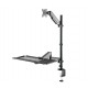 Neomounts DS90-325BL1 Sit-stand workstation desk 17-32