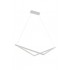 LUMINAIRE PENDANT 32W LED WHITE 2240LM