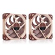 Noctua NF-A12X25 G2 PWM SX2-PP computer cooling system Computer case Fan 12 cm Beige 2 pc(s)