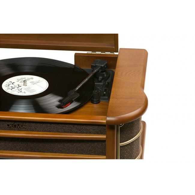 Retro wooden music center Denver MCR-50MK3 with tu Retro wooden music center Denver MCR-50MK3 with tu