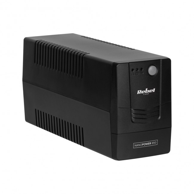 Uninterruptible computer UPS REBEL model Nanopower 850 (offline, 850VA / 480W, 230 V, 50Hz) Uninterruptible computer UPS REBEL model Nanopower 850 (offline, 850VA / 480W, 230 V, 50Hz)