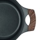 Resto Kitchenware Ran 2.4 L Round Black, Wood Resto Kitchenware Ran 2.4 L Round Black, Wood