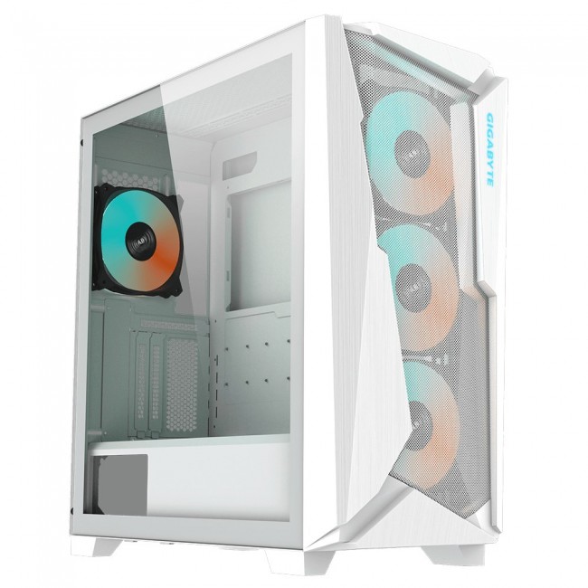 GIGABYTE C301 GLASS WHITE computer case Midi Tower GIGABYTE C301 GLASS WHITE computer case Midi Tower