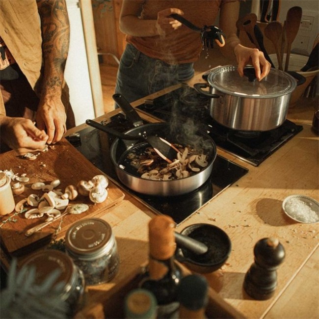 Frying pan 26cm with ceramic coating with lid Func Frying pan 26cm with ceramic coating with lid Func