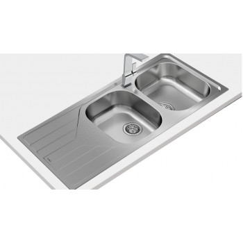 Teka STEEL SINK UNIVERSE 80 T-XP 2B 1D REV 31/2 W/WO/OVF SP