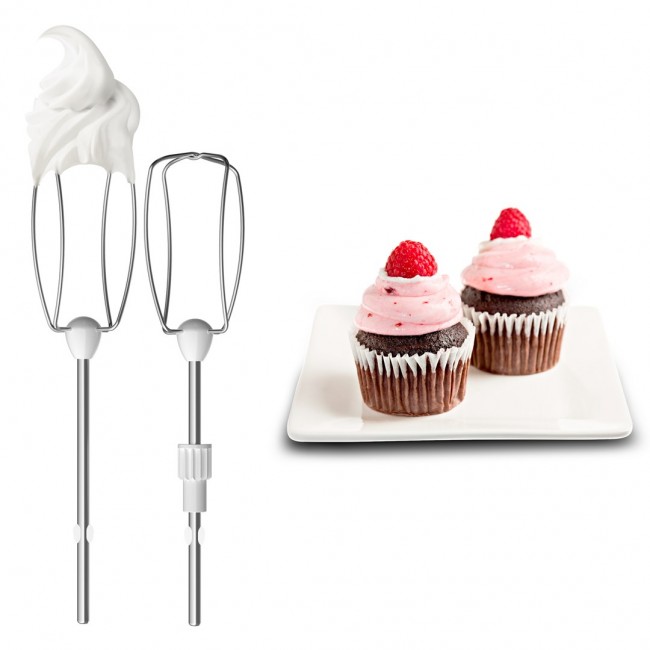 Tefal Powermix Silence HT654E Stand mixer 600 W Black, Grey