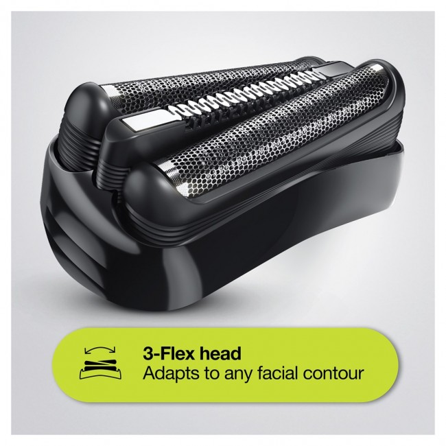 Braun Series 3 Shave&Style 300BT Electric Shaver, Razor for Men, Black/Volt Green Braun Series 3 Shave&Style 300BT Electric Shaver, Razor for Men, Black/Volt Green