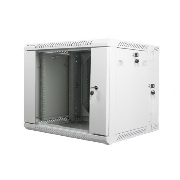 Lanberg WF02-6609-10S rack cabinet 9U Wall mounted rack Grey