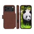 dbramante1928 Lynge MS mobile phone case Folio Tan