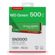 Western Digital Green WD SN3000 NVMe SSD POWERED BY SANDISK 500 GB Western Digital Green WD SN3000 NVMe SSD POWERED BY SANDISK 500 GB