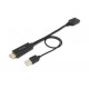 Equip HDMI to DisplayPort Adapter