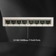 Lindy Network Switch - Gigabit, Desktop, 8 Port, 10/100/1000 Lindy Network Switch - Gigabit, Desktop, 8 Port, 10/100/1000