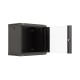 Lanberg WF03-5309-10B rack cabinet 9U Wall mounted rack Black