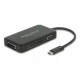 DeLOCK 63929 laptop dock/port replicator USB 2.0 Type-C Black