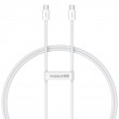Baseus Superior USB C to USB C data cable 1 m 30 W White