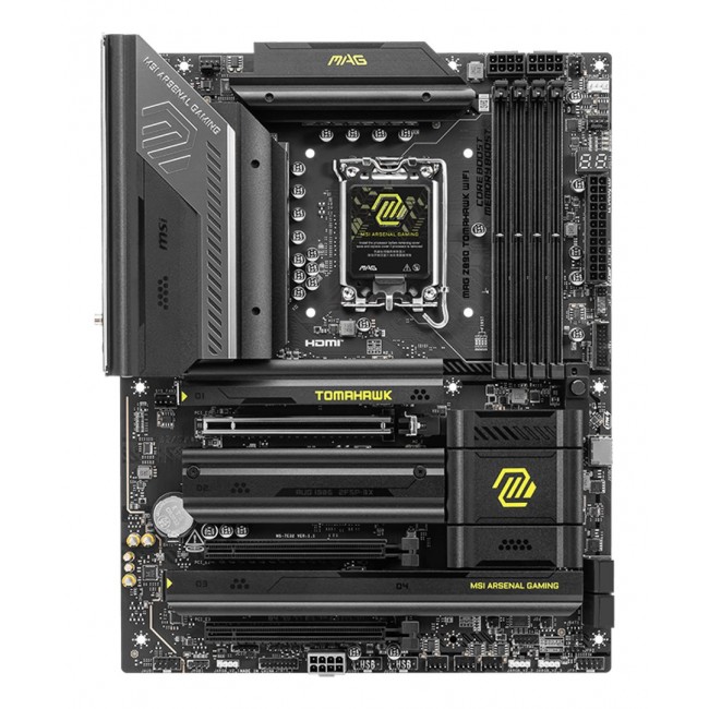 MSI MAG Z890 TOMAHAWK WIFI motherboard Intel Z890 LGA 1851 (Socket V1) ATX