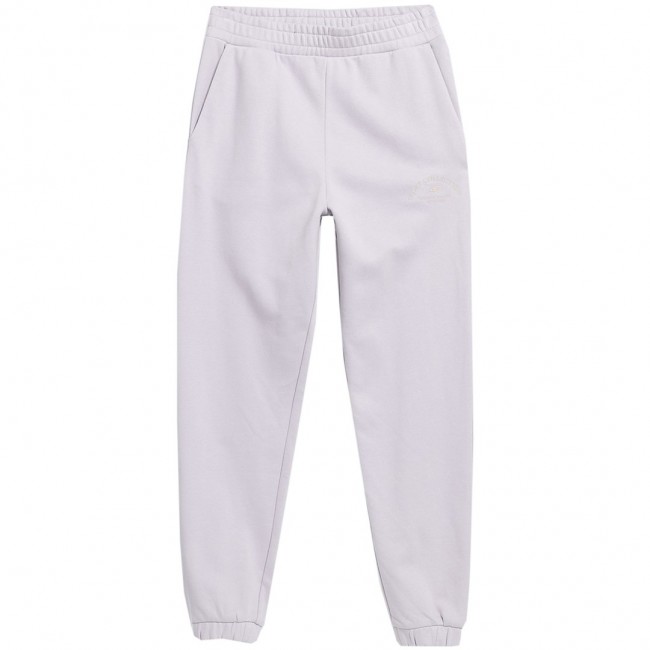 Women's trousers 4F CAS F472 light purple 4FAW23TTROF472 52S L