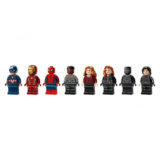 LEGO MARVEL 76314 Captain America: Civil War Battle