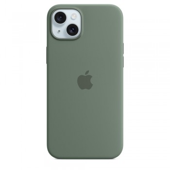 Apple iPhone 15 Plus Silicone Case with MagSafe - Cypress