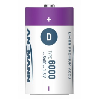 Ansmann 1314-0005 household battery Rechargeable battery D Lithium-Ion (Li-Ion)