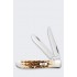 Case Mini Trapper SS Amber Bone Knife