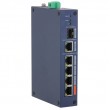Dahua Technology 6-Port Cloud Managed Hardened Switch with 4-Port PoE