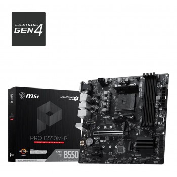 MSI PRO B550M-P WIFI6E motherboard