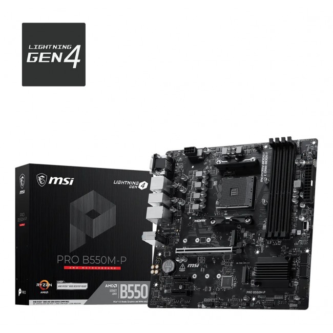 MSI PRO B550M-P WIFI6E motherboard MSI PRO B550M-P WIFI6E motherboard