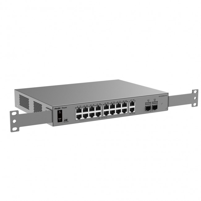 Ruijie Networks RG-ES220GS-P-V2 network switch Managed L2 Gigabit Ethernet (10/100/1000) Power over Ethernet (PoE) Grey Ruijie Networks RG-ES220GS-P-V2 network switch Managed L2 Gigabit Ethernet (10/100/1000) Power over Ethernet (PoE) Grey
