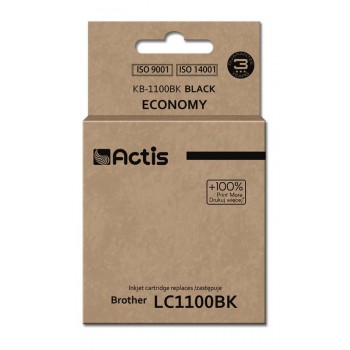 Actis KB-1100Bk Ink (replacement for Brother LC1100BK/980BK Standard 28 ml black) Actis KB-1100Bk Ink (replacement for Brother LC1100BK/980BK Standard 28 ml black)