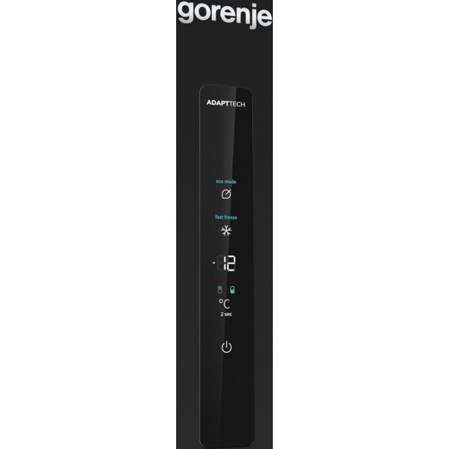 Gorenje NRK6192ABK4 fridge-freezer Freestanding 302 L E Black Gorenje NRK6192ABK4 fridge-freezer Freestanding 302 L E Black