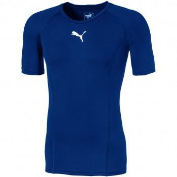 Puma LIGA Baselayer SS Men's T-Shirt blue 655918 02 S