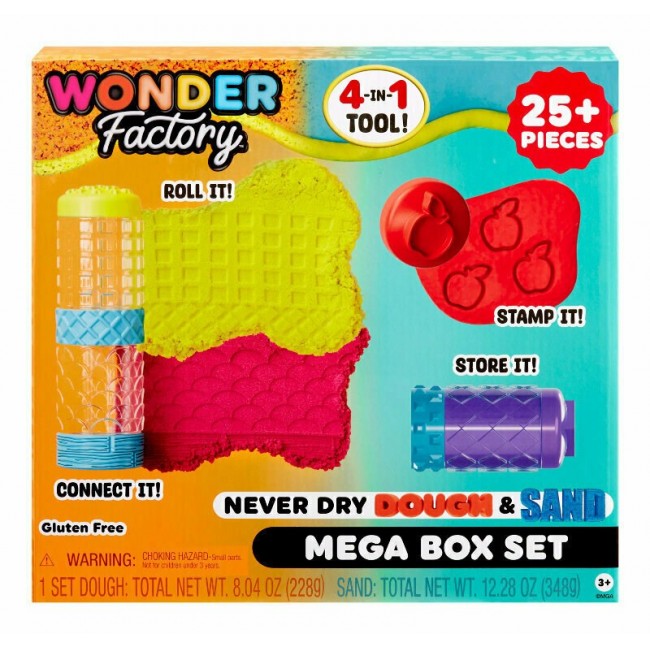 MGA Wonder Factory Never Dry Dough/Sand 595298 MGA Wonder Factory Never Dry Dough/Sand 595298