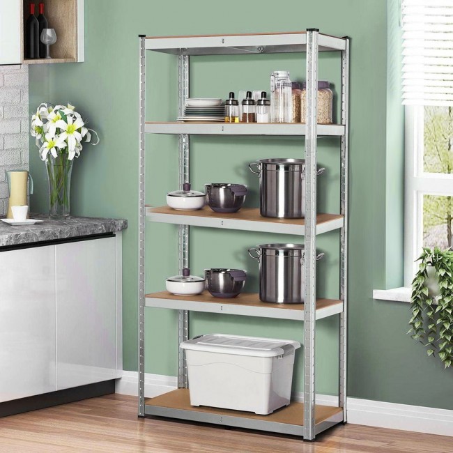 GREENBLUE GALVANIZED METAL STORAGE RACK GB378 GREENBLUE GALVANIZED METAL STORAGE RACK GB378
