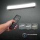 Hermetic luminaire V-TAC VT-120018 solar 120cm 18W IP65 3000K-4000K-6400K 1000lm (SKU 6500) White