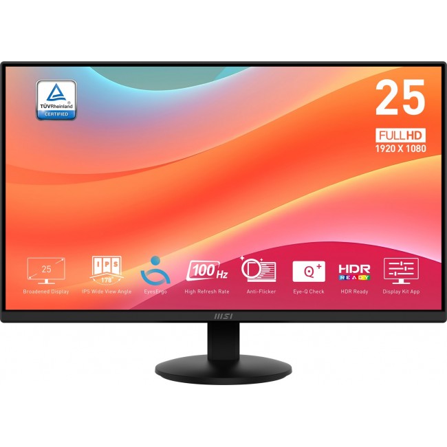 MSI Pro MP252L computer monitor 62.2 cm (24.5 MSI Pro MP252L computer monitor 62.2 cm (24.5
